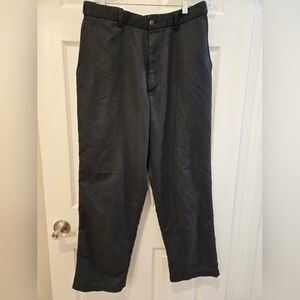 Haggar Men's Black Pants